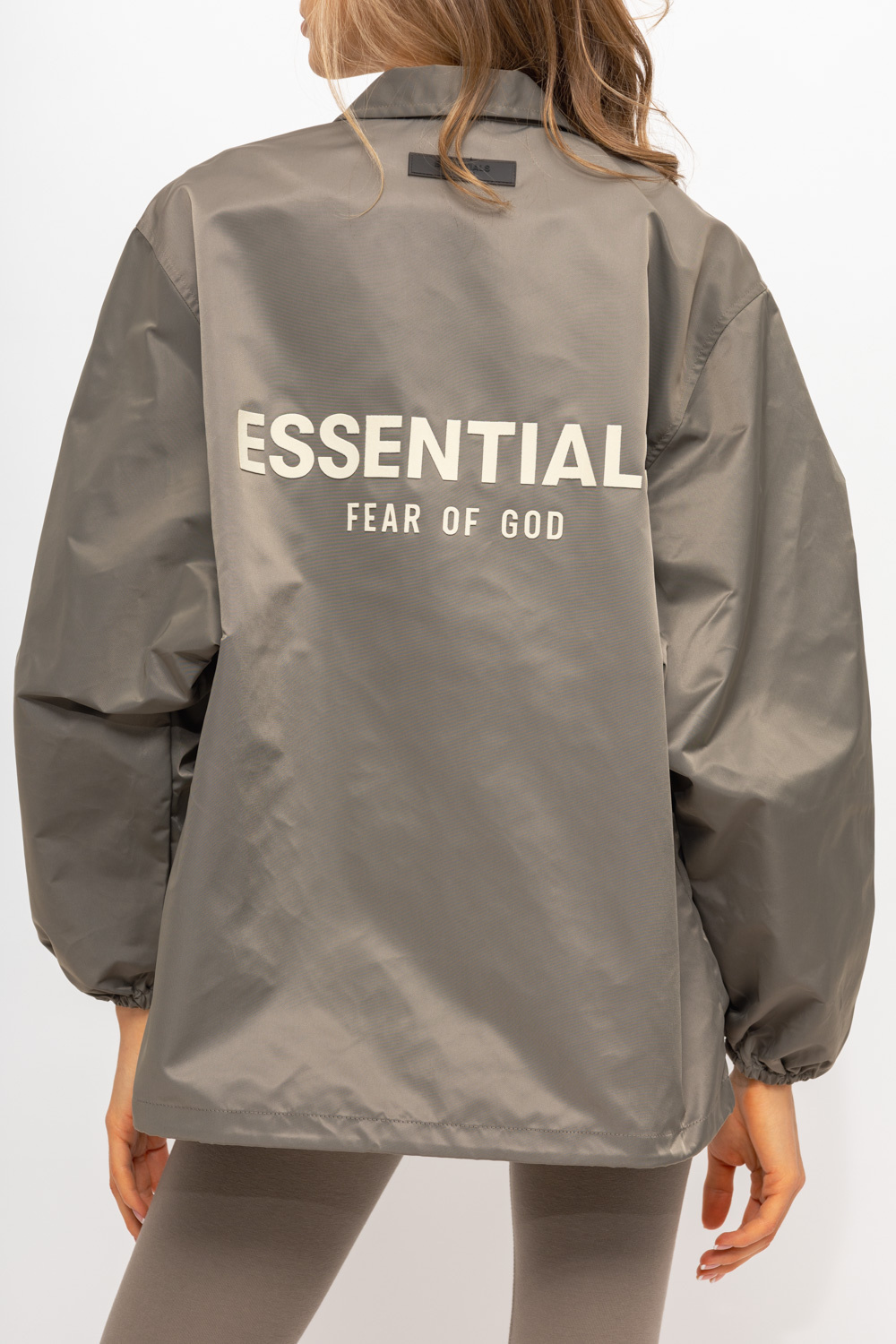 High Quality Fear Of God Essentials hot Rain Jacket